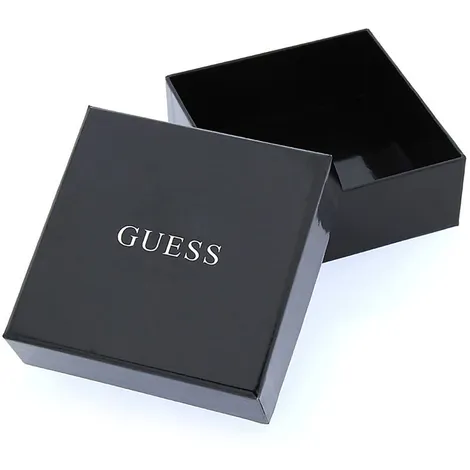 GUESS Bracciale Guess in acciaio e pelle
