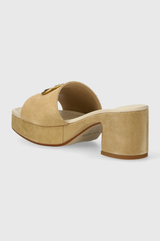 Guess ciabatte slide in camoscio CINZIA