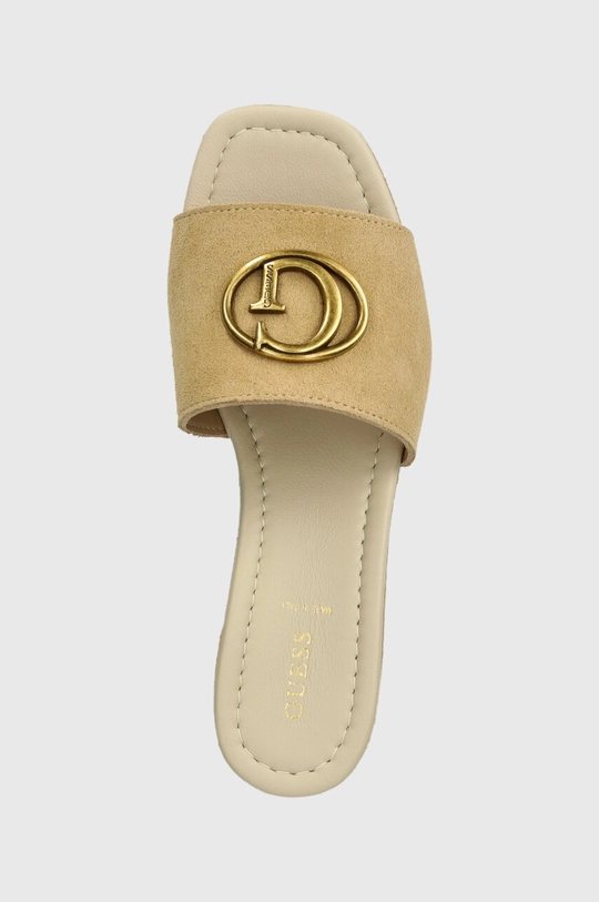 Guess ciabatte slide in camoscio CINZIA