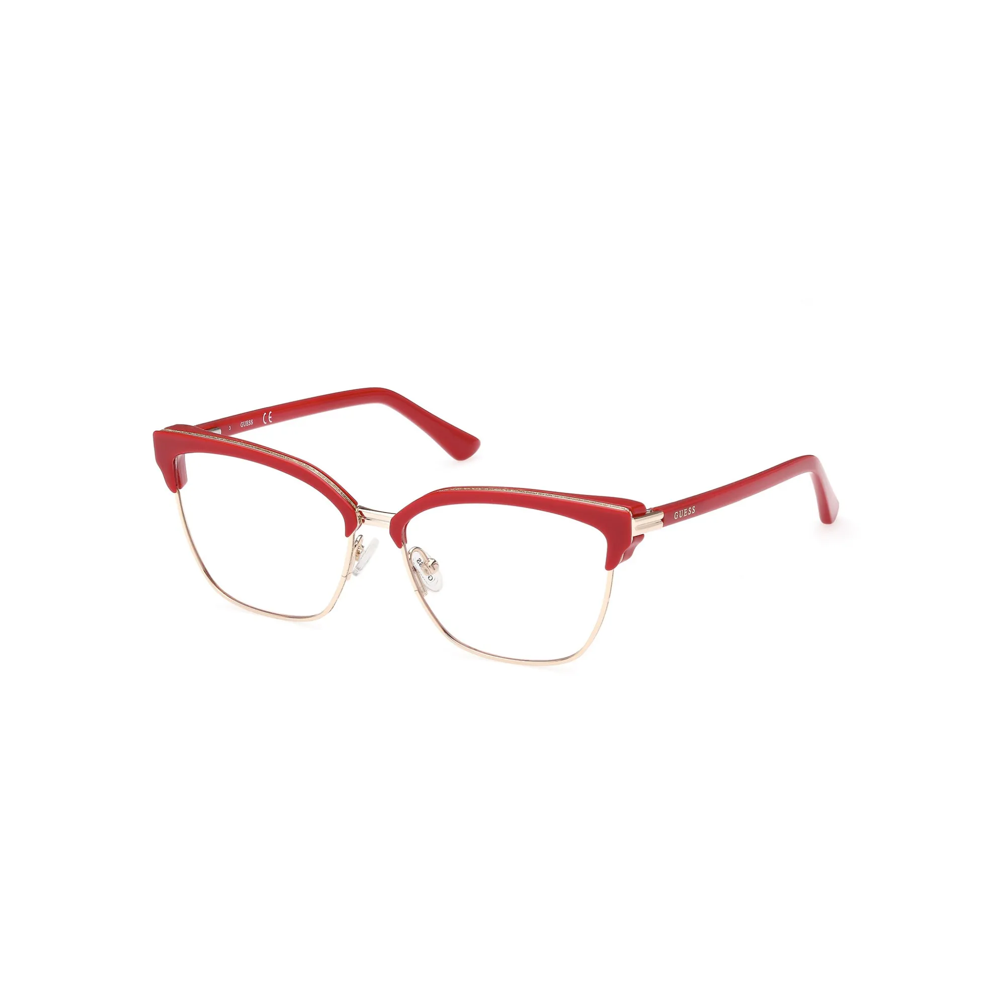   Guess GU 2945 - 066 Rosso Brillante | Occhiale Da Vista Donna 