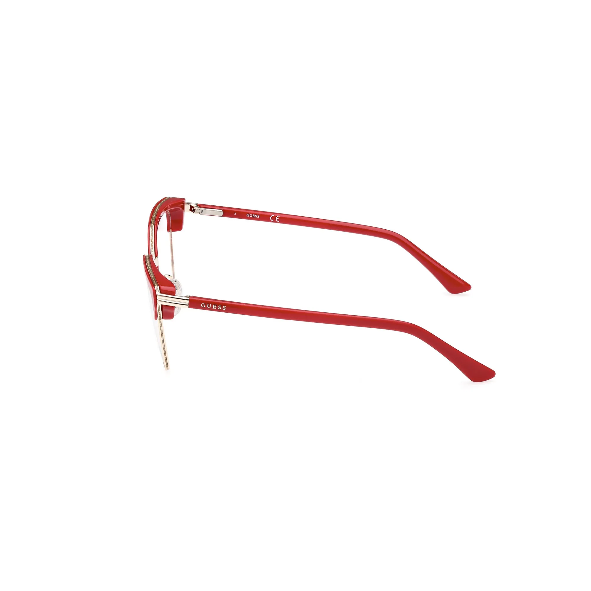   Guess GU 2945 - 066 Rosso Brillante | Occhiale Da Vista Donna 