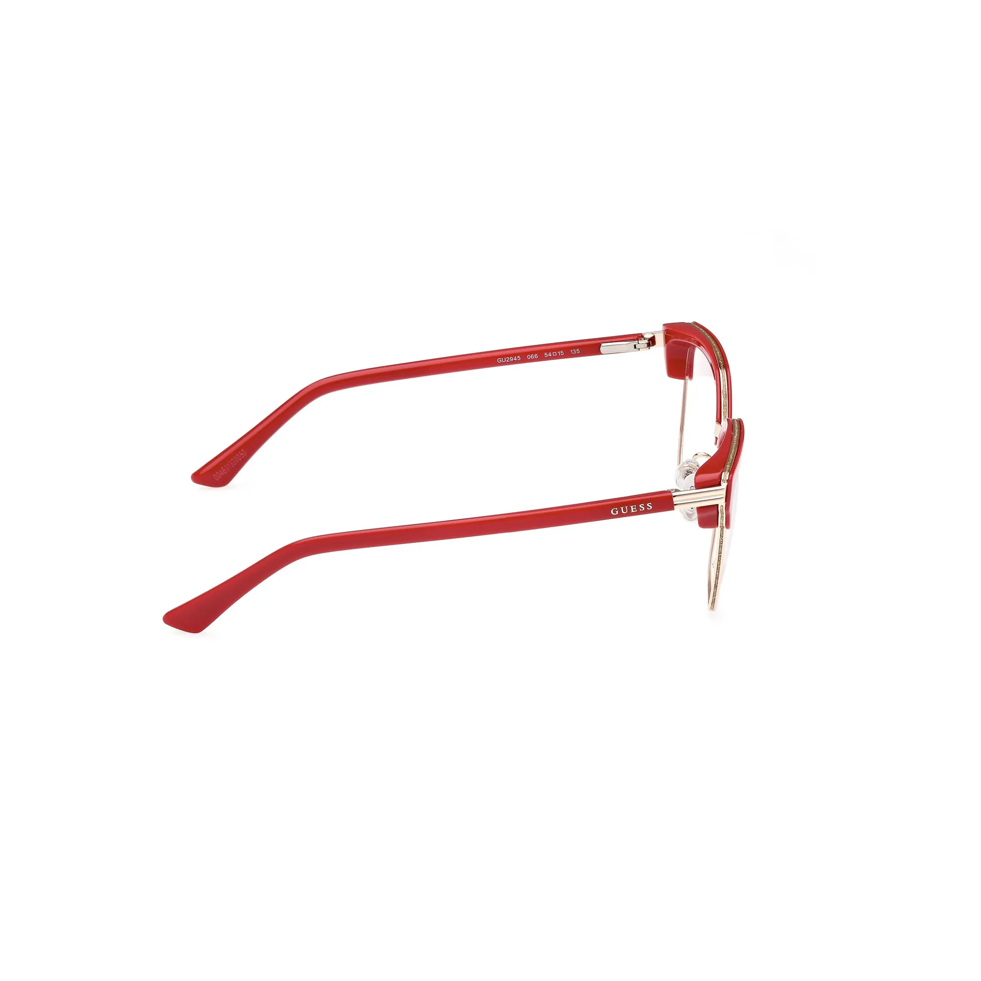   Guess GU 2945 - 066 Rosso Brillante | Occhiale Da Vista Donna 
