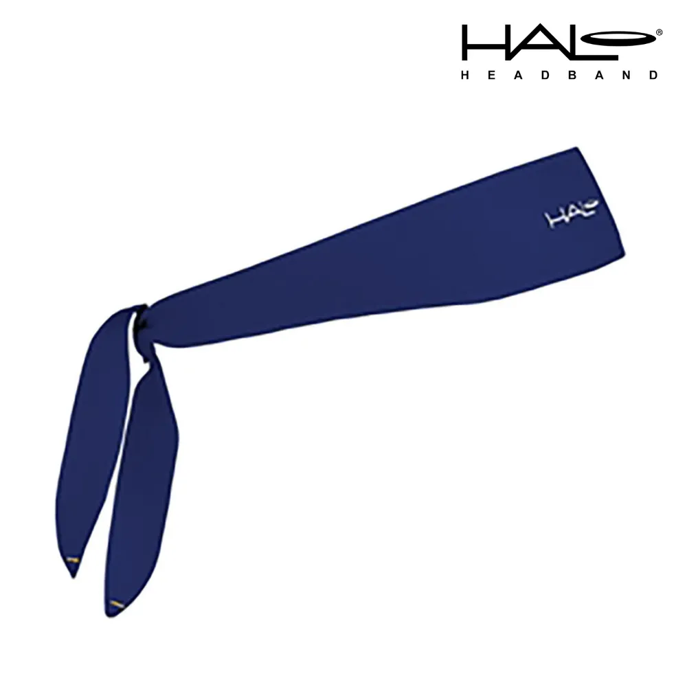 Halo I Tie Headband - Navy