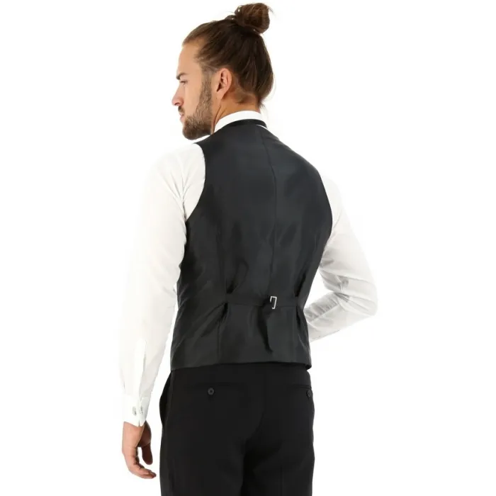 Henk ter Horst Pura lana Gilet da Smoking Nero