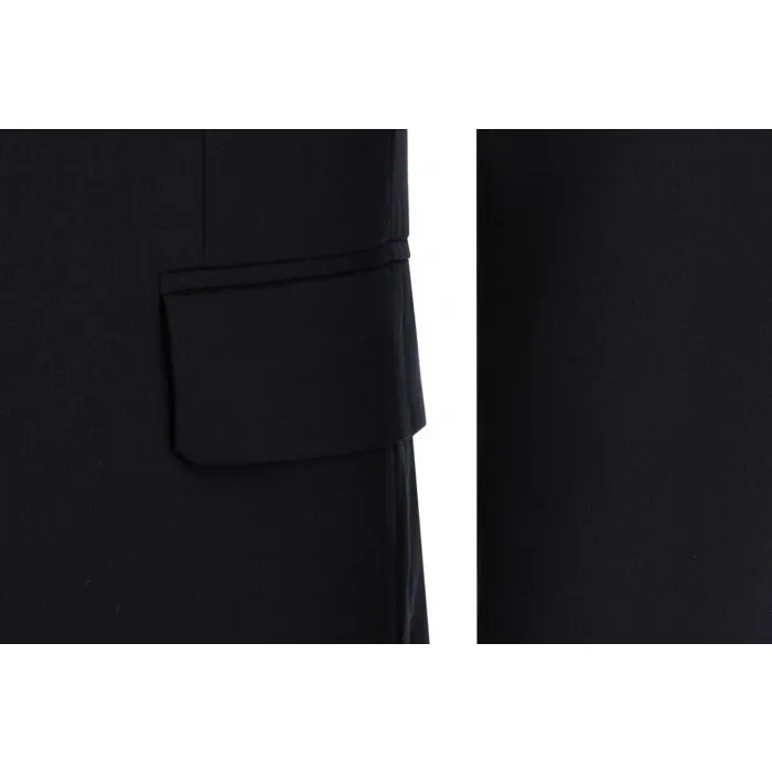 Henk ter Horst tailleur 2 pezzi lana blu