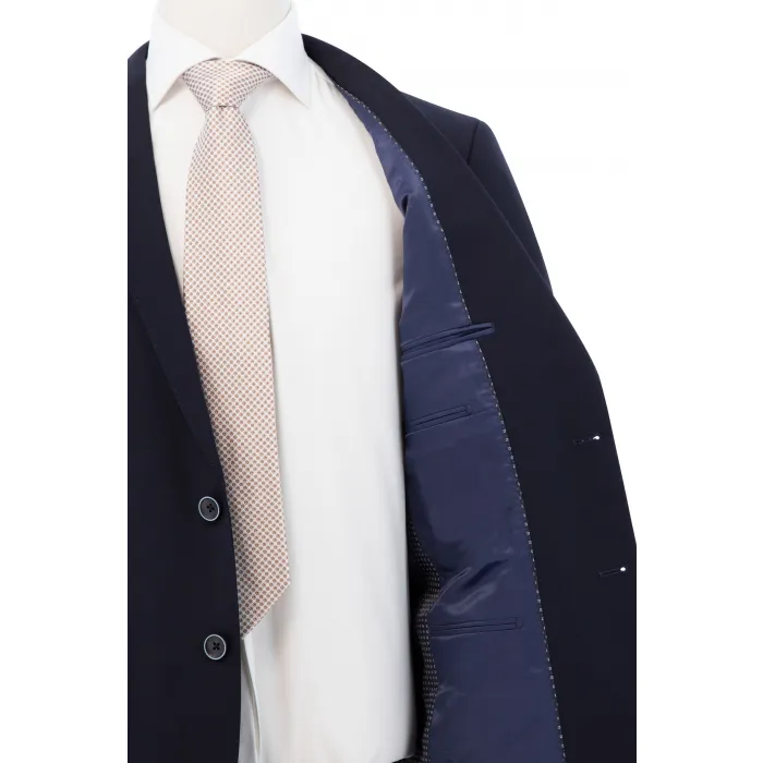Henk ter Horst tailleur 2 pezzi lana blu