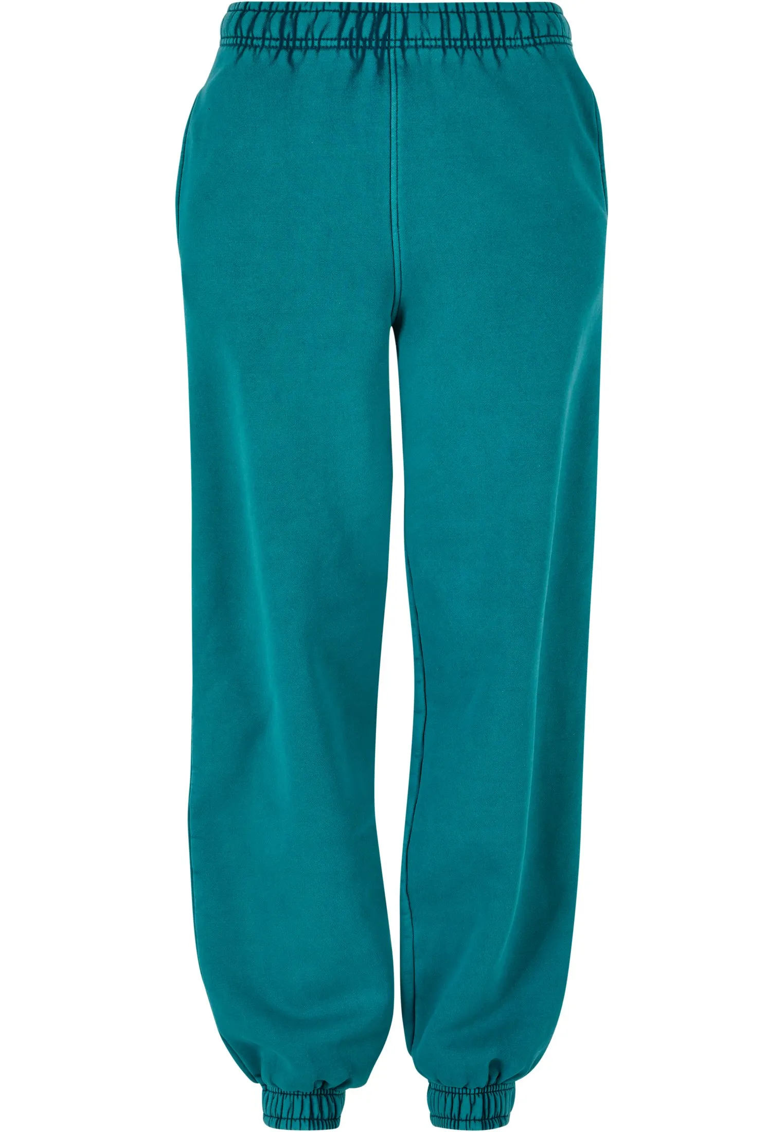 HIGH WAIST STONE WASHED - Pantaloni sportivi