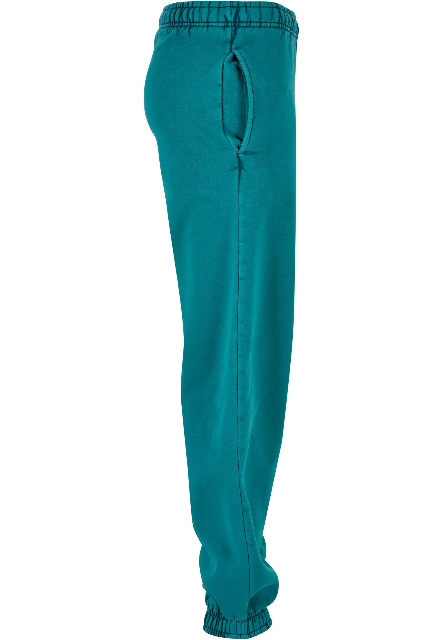 HIGH WAIST STONE WASHED - Pantaloni sportivi