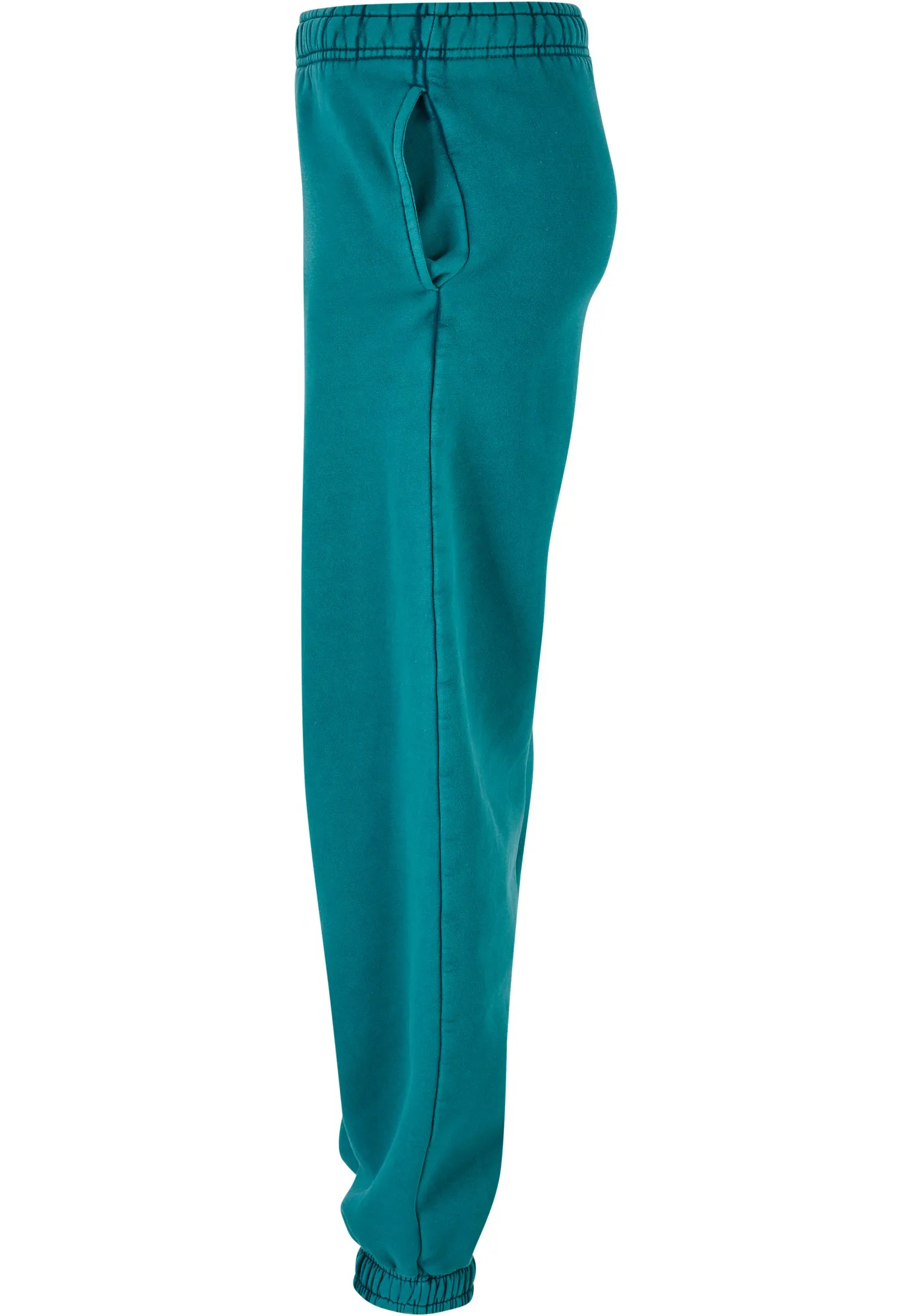 HIGH WAIST STONE WASHED - Pantaloni sportivi