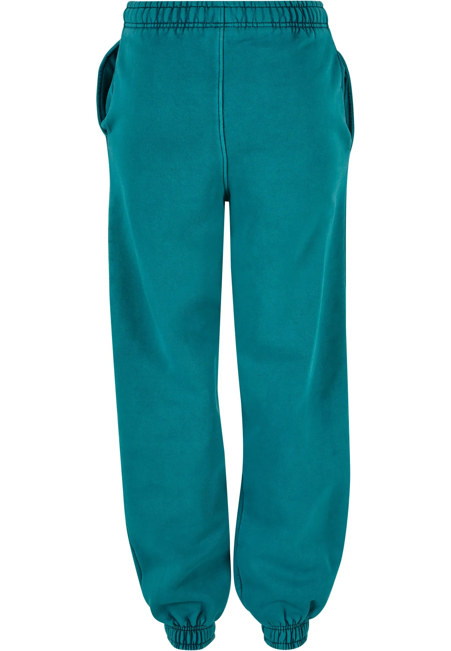 HIGH WAIST STONE WASHED - Pantaloni sportivi