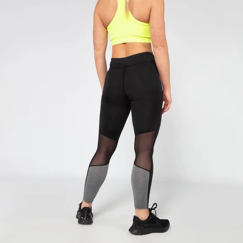 Higher State Panelled Marl per donna Leggings da corsa