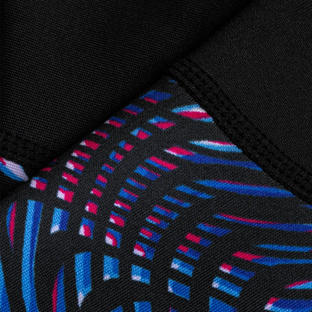 Higher State Panelled Pattern per donna Leggings da corsa