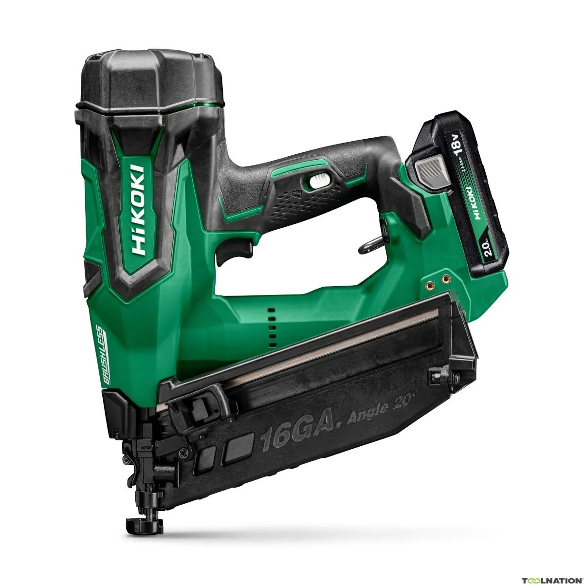HiKOKI NT1865DAWYZ Accu Spijkerapparaat 32 - 65 mm 18V 2.0Ah Li-Ion