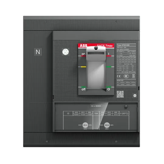 Interruttore automatico con contenitore stampato MCCB 1SDA100389R1 XT5N630 TMA630-6300 4pFF N, 4, 630A, Fissa