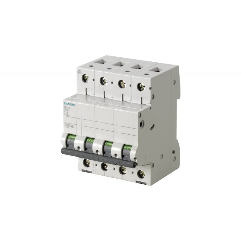 Interruttore Magnetotermico 4 Poli 10A 10KA - SIEMENS 5SL44107 