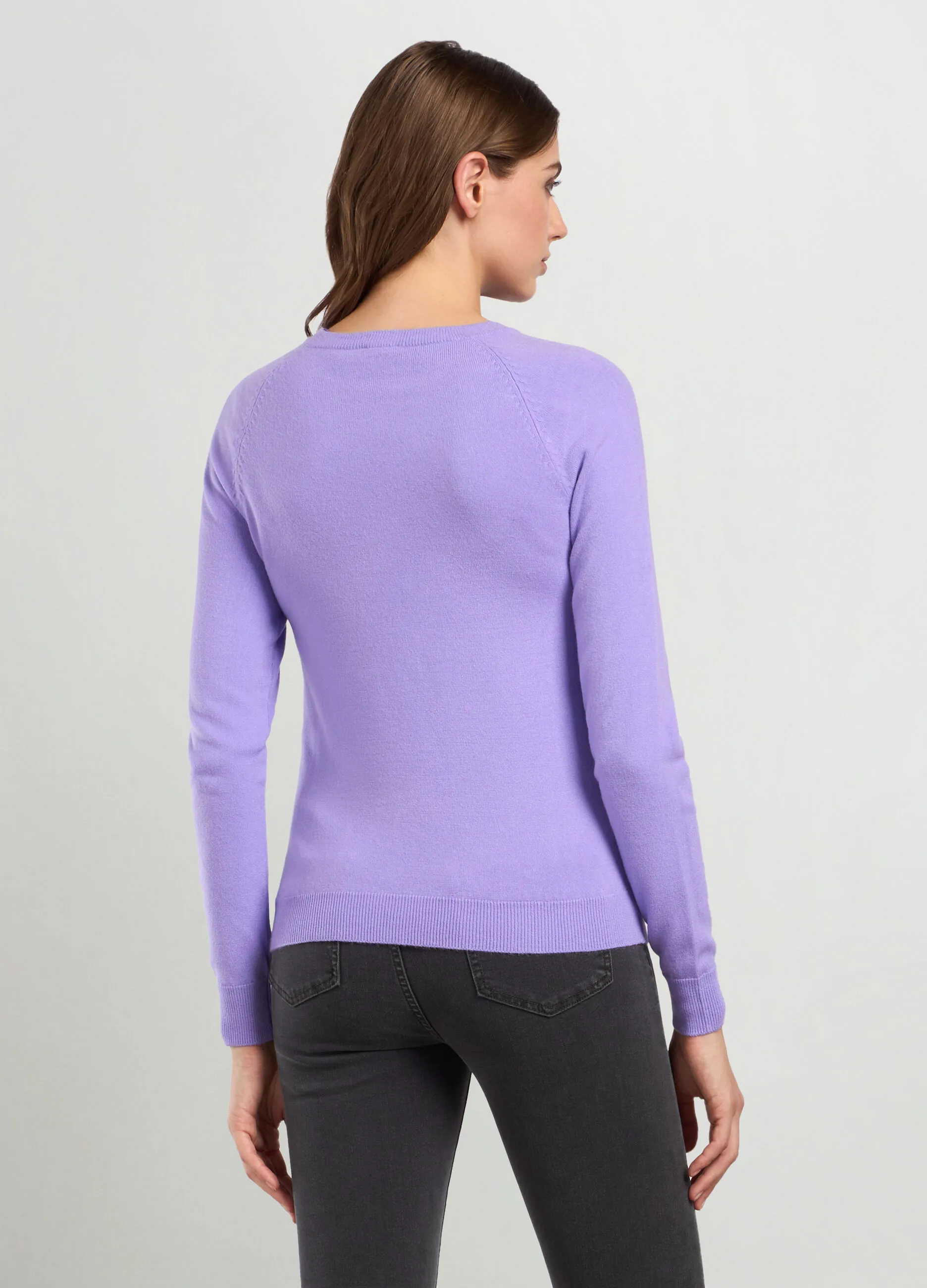 IWIE  Pullover tricot con bottoni donna