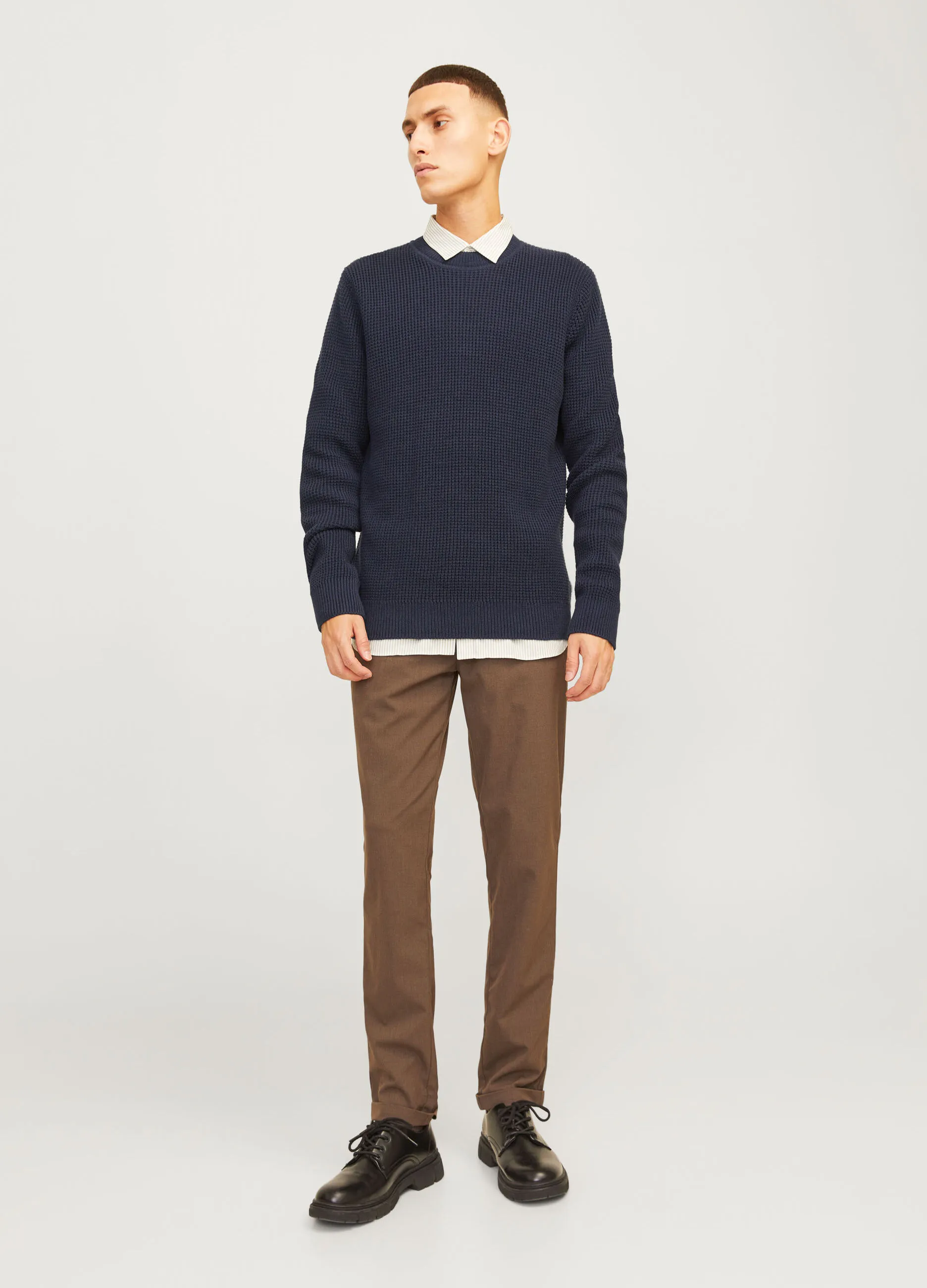 JACK & JONES  Pullover girocollo a maniche lunghe uomo
