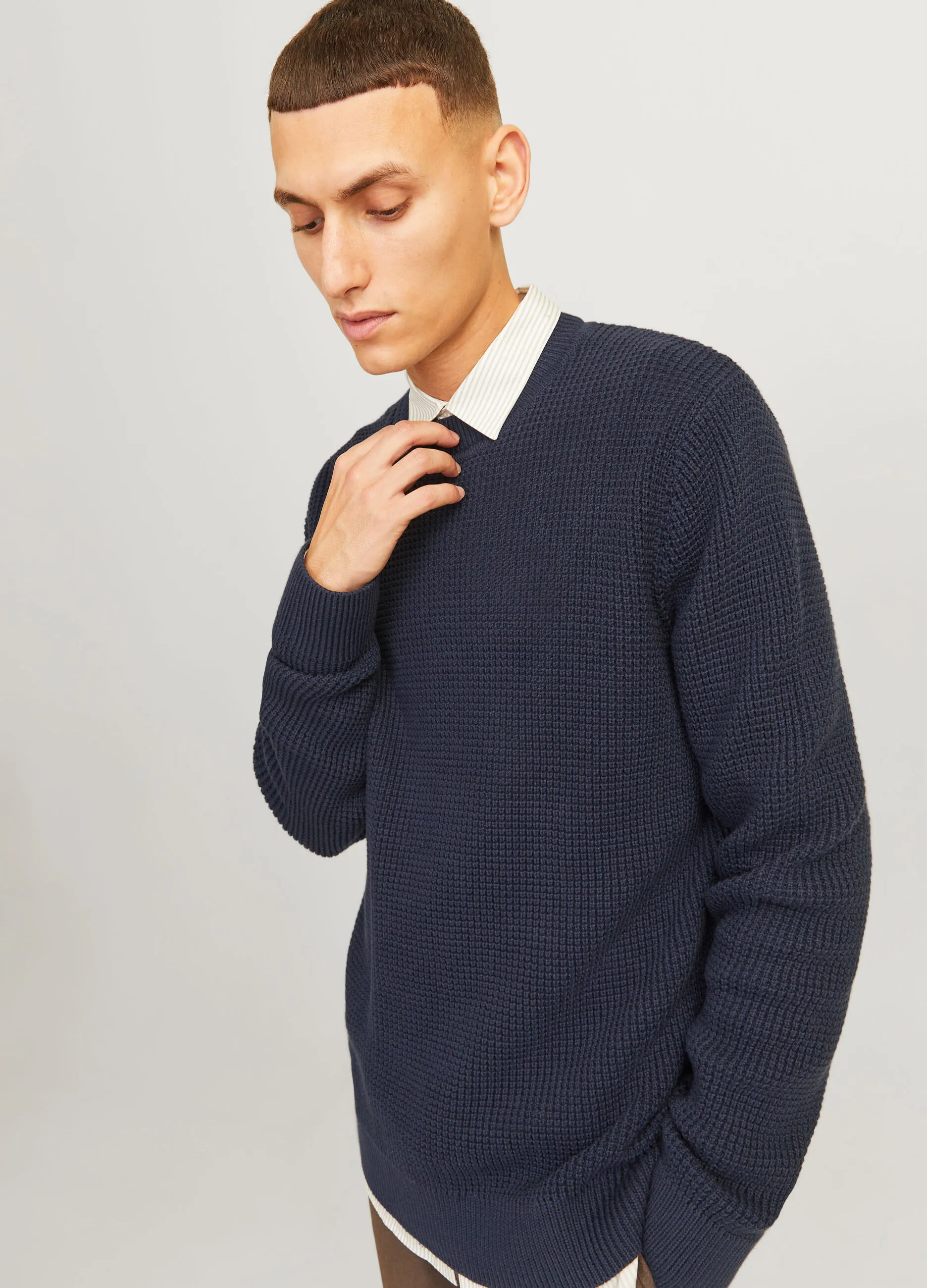 JACK & JONES  Pullover girocollo a maniche lunghe uomo