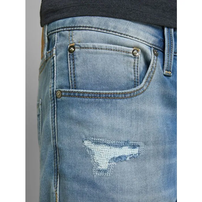 Jack & Jones Rick Icon Denim Shorts Blue