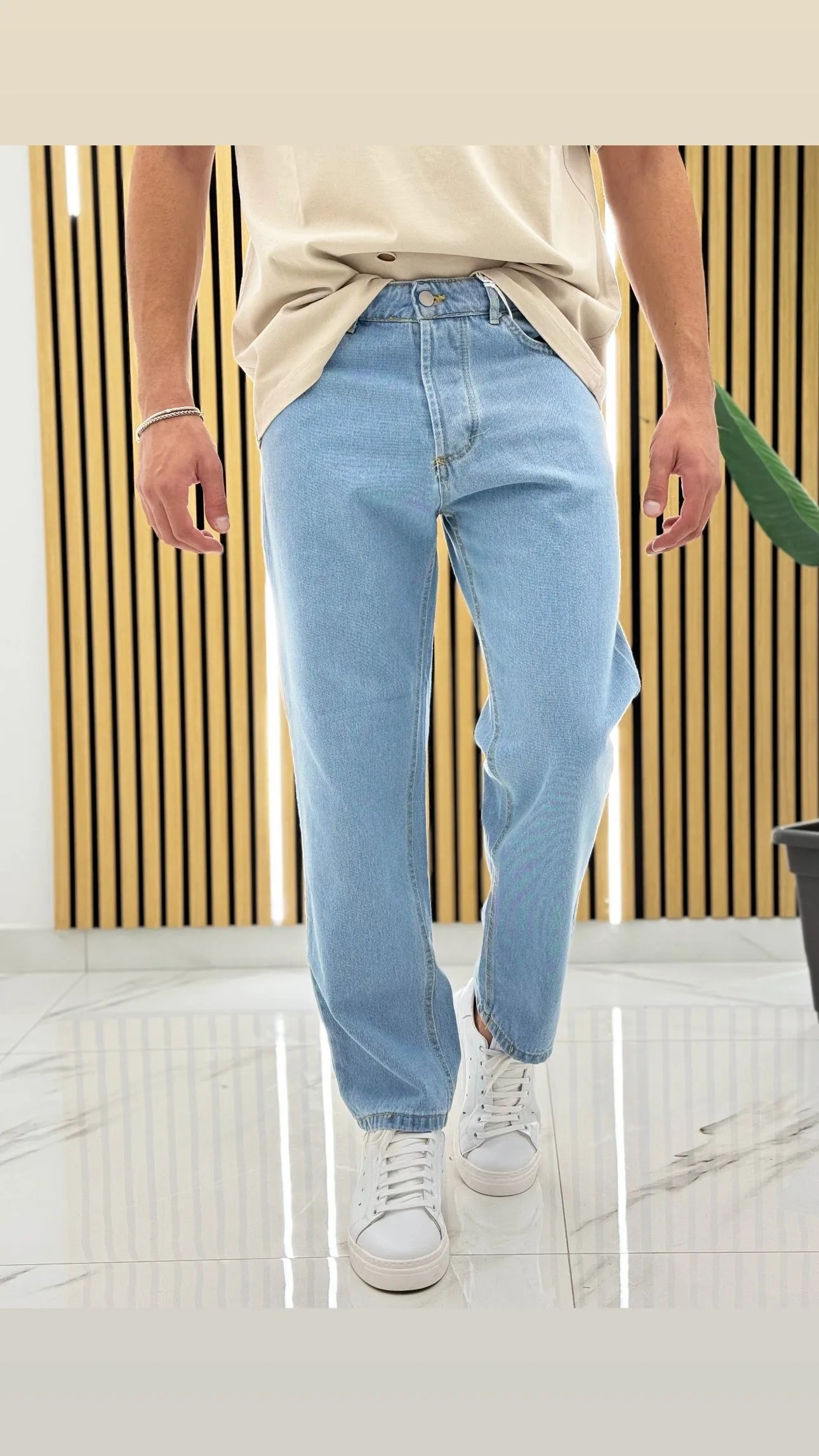 Jeans Fondo Largo Basic