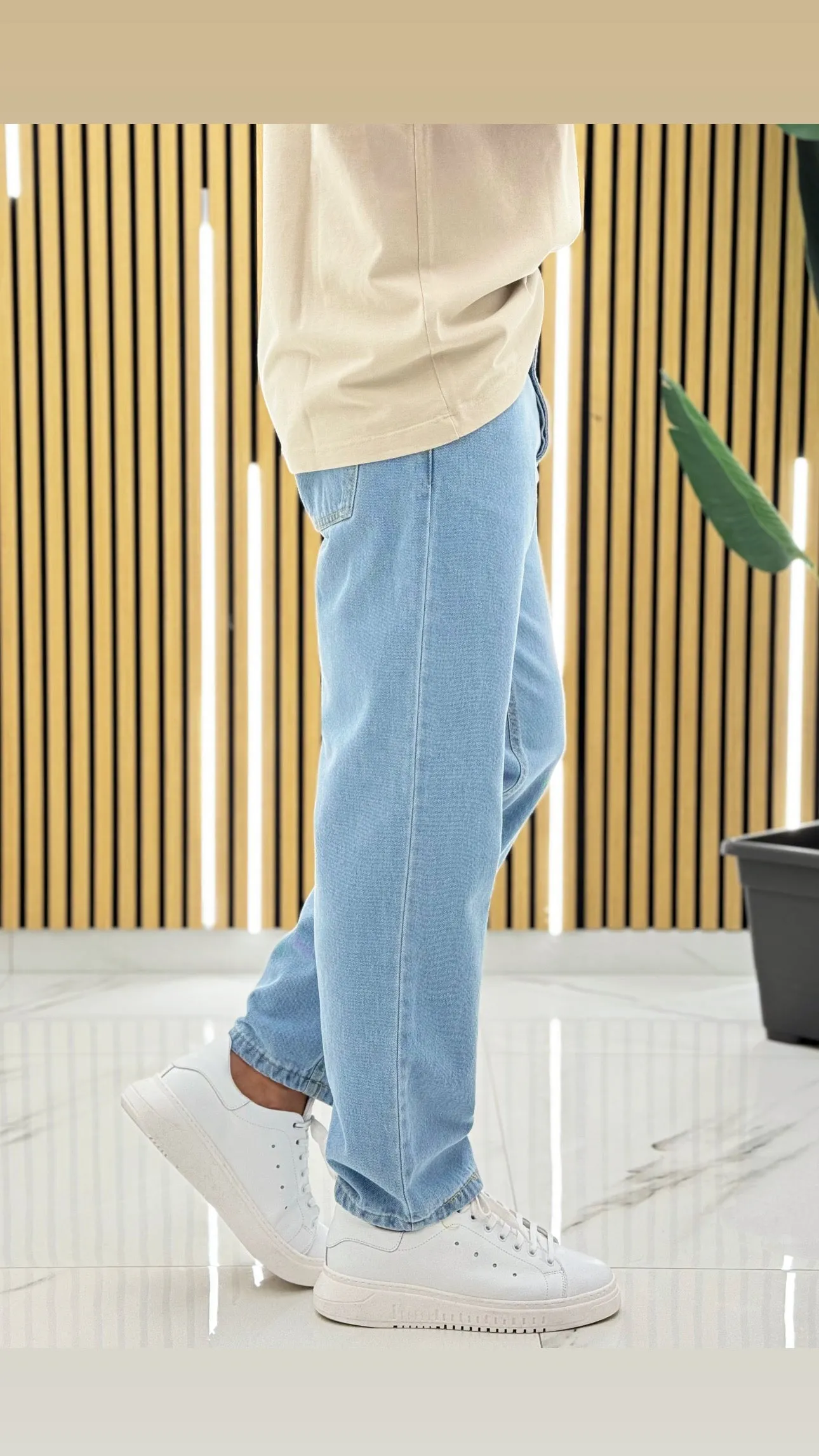 Jeans Fondo Largo Basic