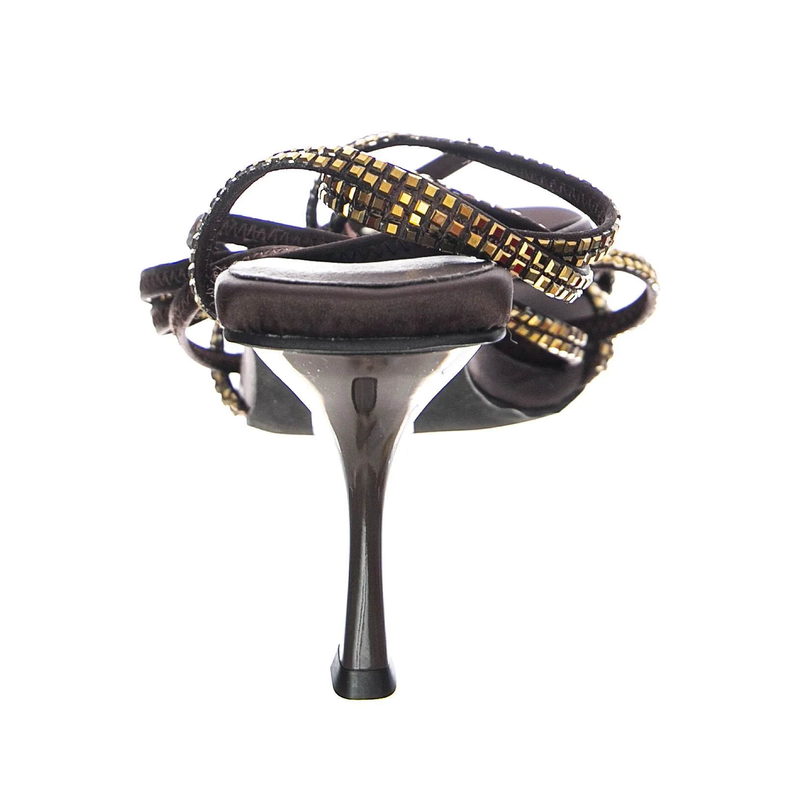 Jeffrey Campbell Shimmer - Sandali Donna Marroni    