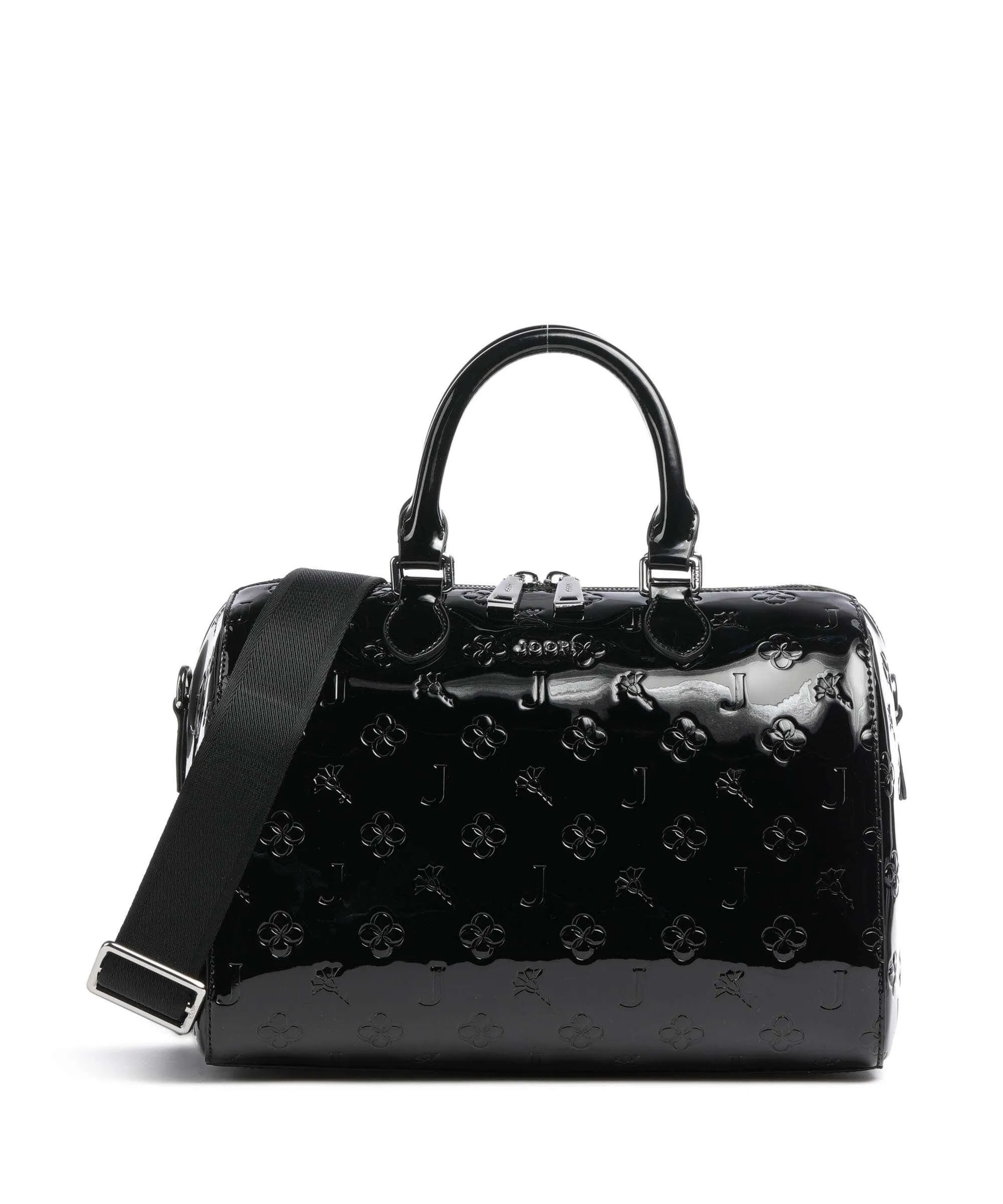  JOOP! Decoro Lucente Aurora Borsa a mano pelle verniciata nero  