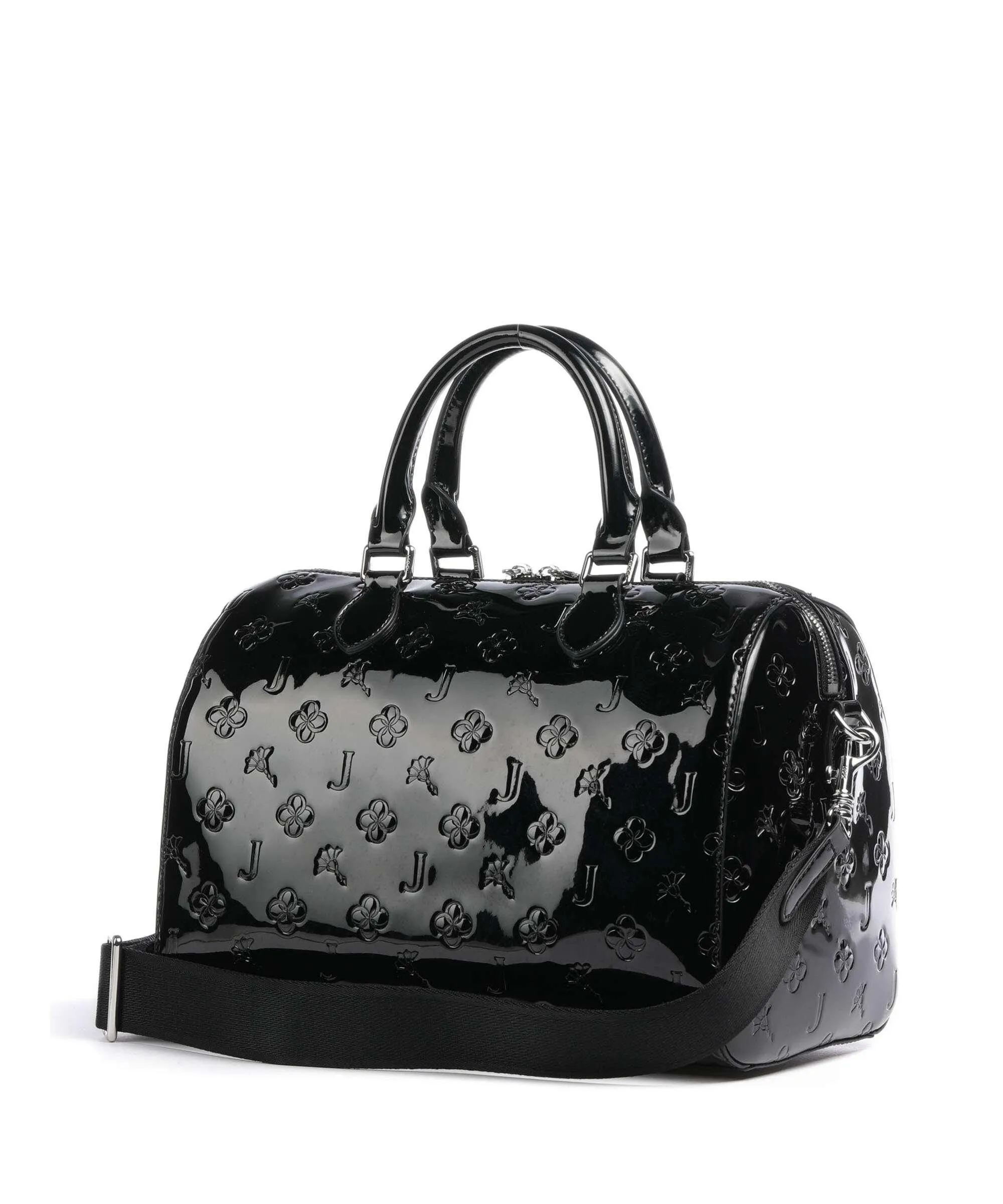  JOOP! Decoro Lucente Aurora Borsa a mano pelle verniciata nero  