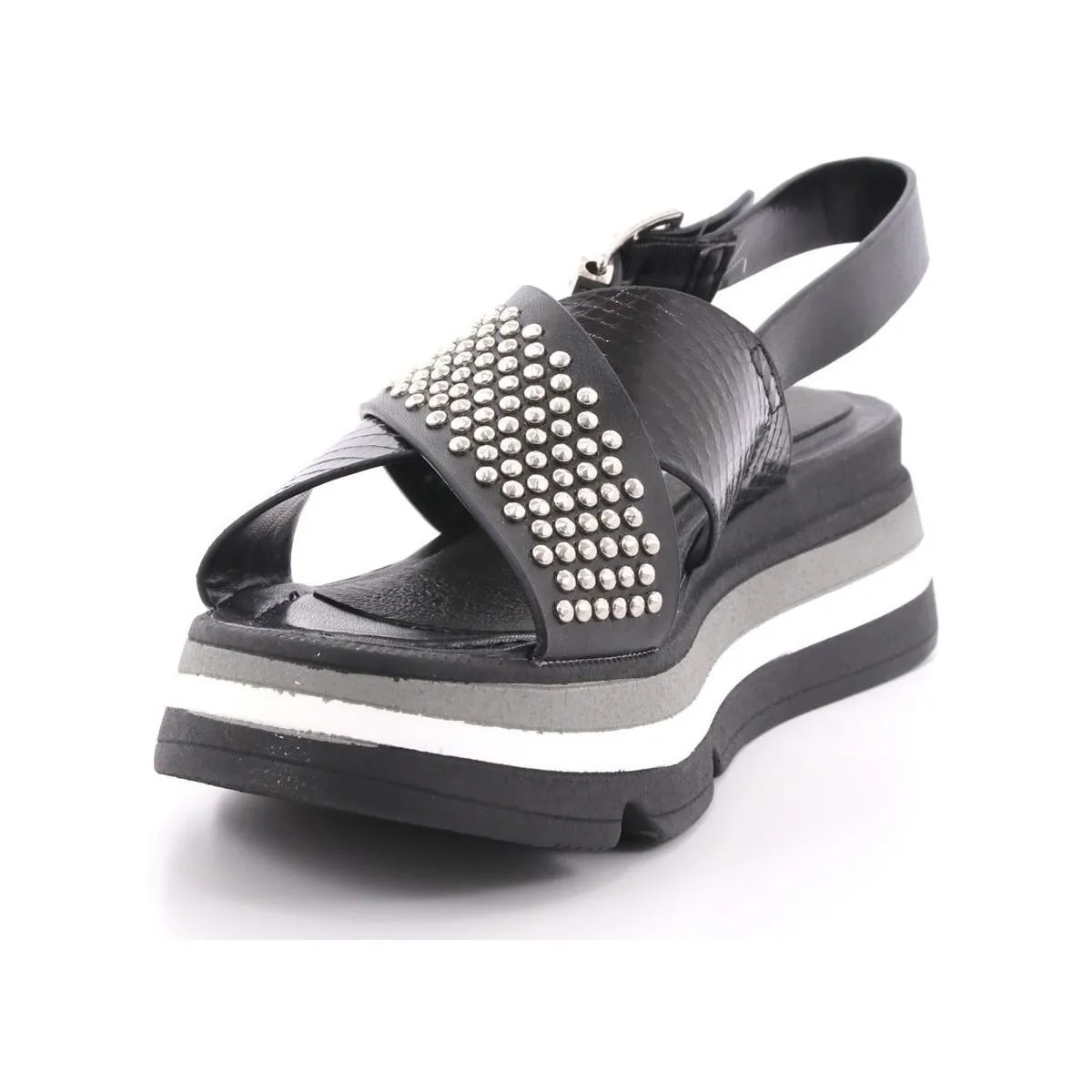 Keys  ---------    ------------ sandali donna K-4952 nero PE21