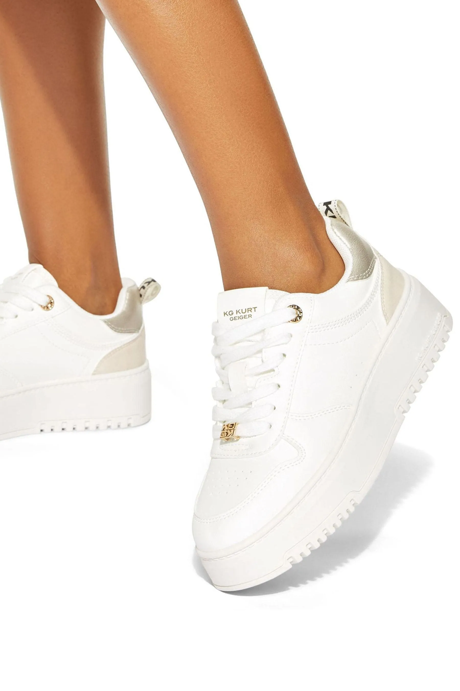 KG Kurt Geiger - Lana - Scarpe da ginnastica grigio talpa
