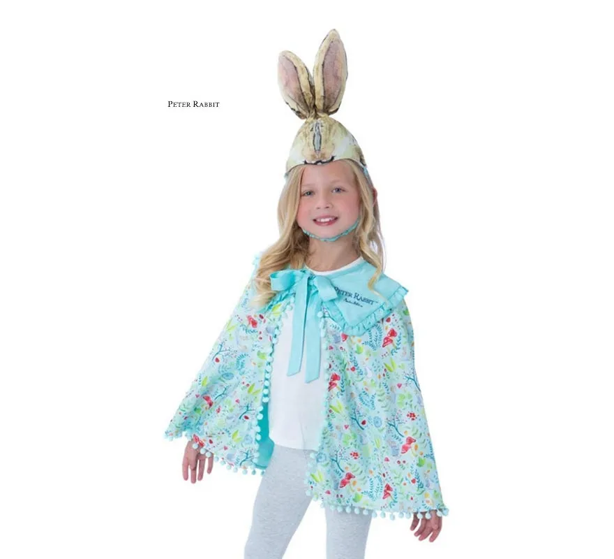 Kit per bambini Peter Rabbit Deluxe: mantello e cappello