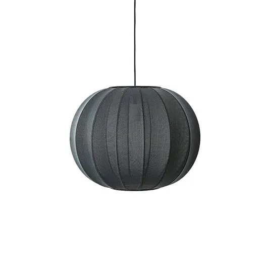 Knit-Wit 45 Round Lampada a Sospensione Nero - Made By Hand | Acquista online