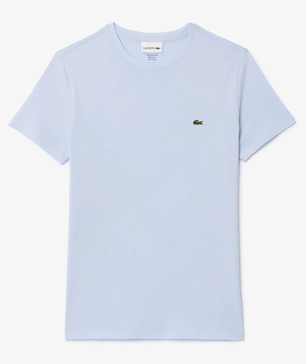 LACOSTE--T-shirt in jersey di cotone pima