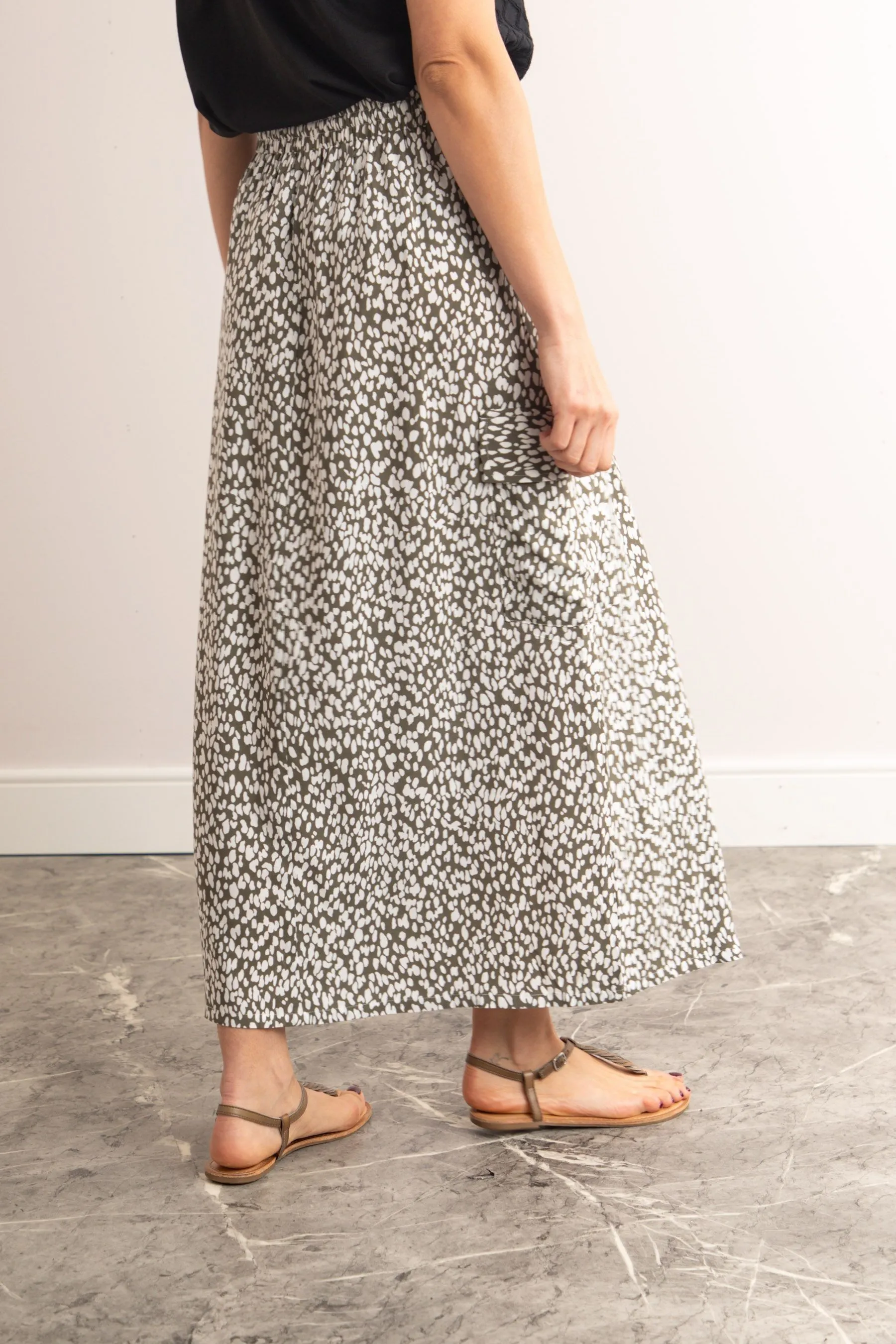 Lakeland Leather Clothing - Polly - Gonna maxi