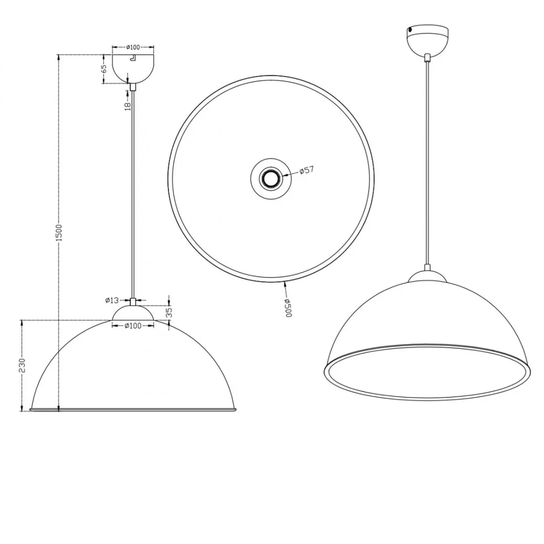 Lampadario classico Trio Lighting ROMINO II 308000132 E27 LED metallo sospensione