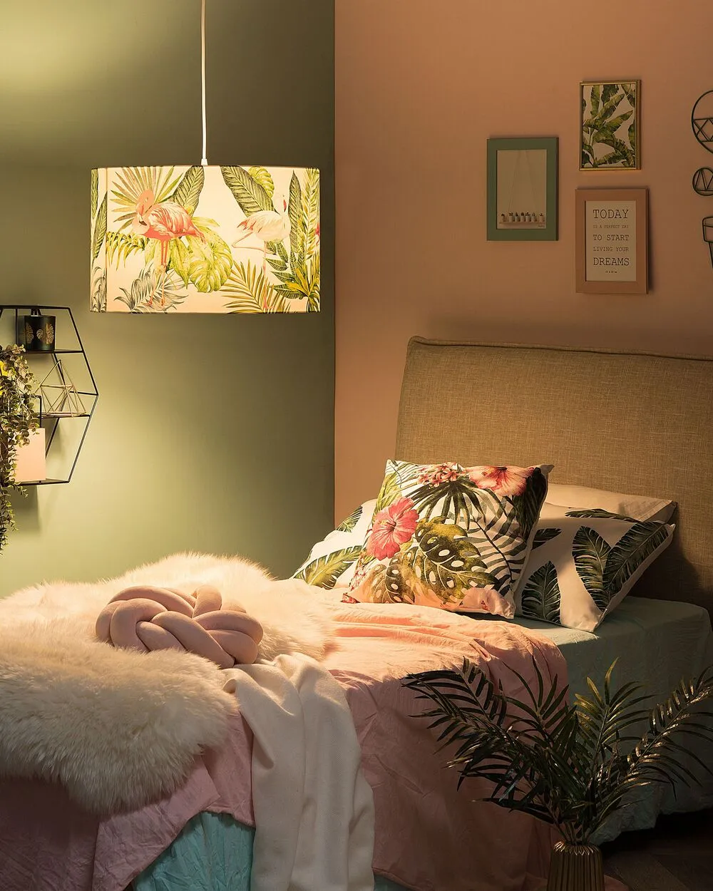 Lampadario FLAMINGO Multicolore