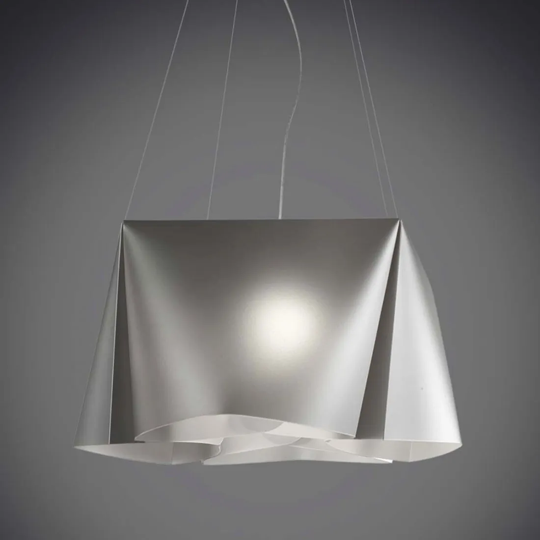 Lampadario Linea Zero WANDA S3 60 E27 LED polilux lampada soffitto moderno