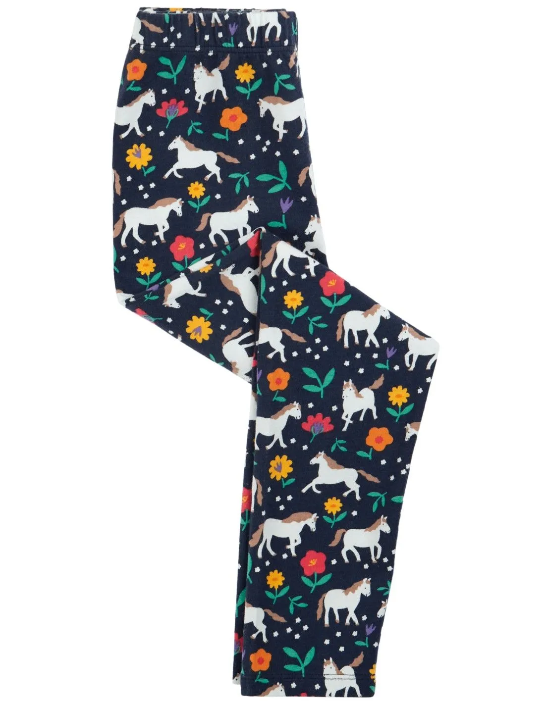 LEGGINGS IN COTONE BIOLOGICO "CAVALLI"