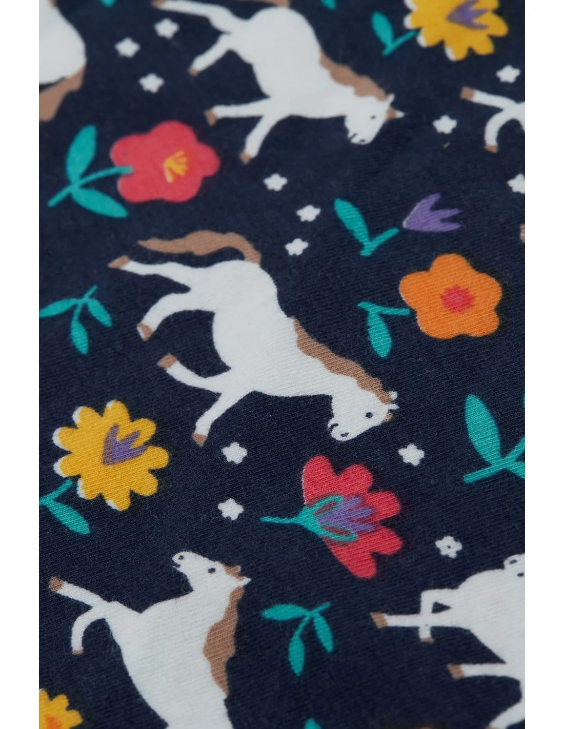 LEGGINGS IN COTONE BIOLOGICO "CAVALLI"