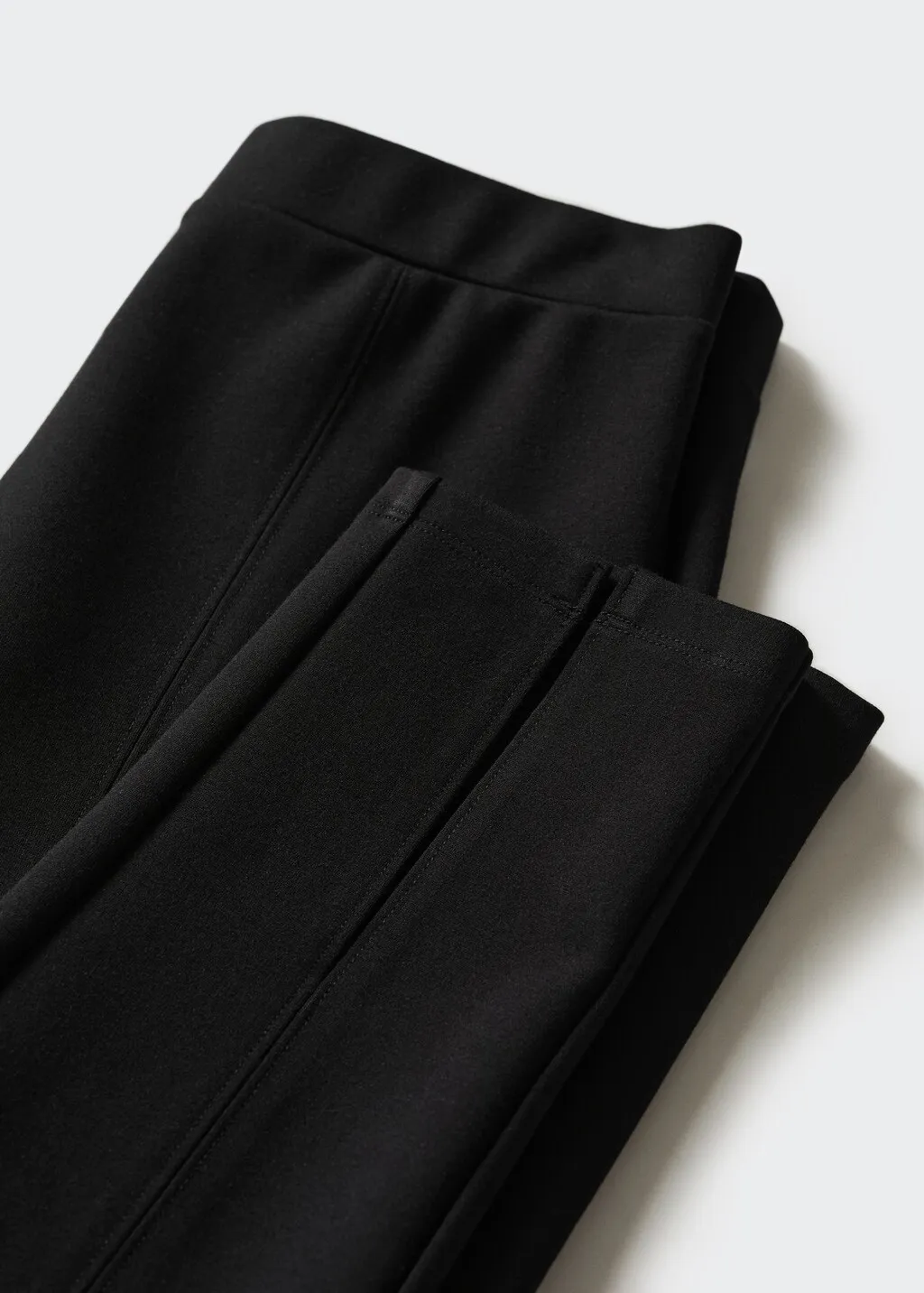 Leggings spacco bordo inferiore