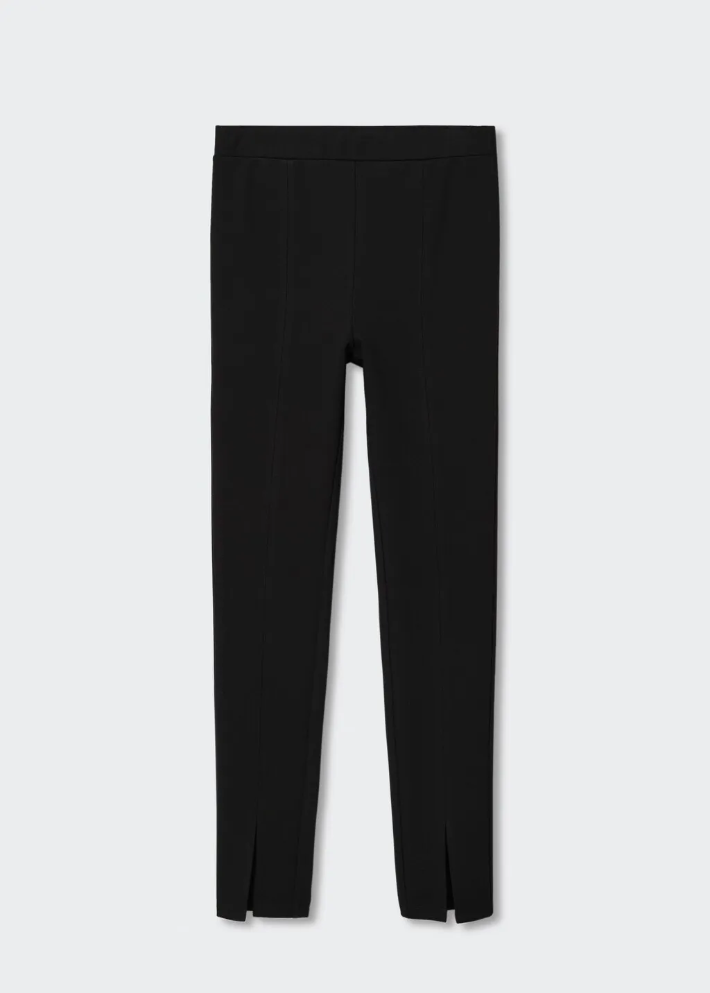 Leggings spacco bordo inferiore