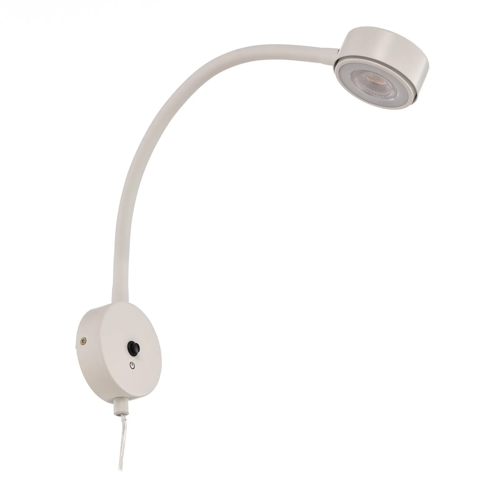 Lindby applique Jyla, bianco, 2.700 K, GX53, braccio flessibile