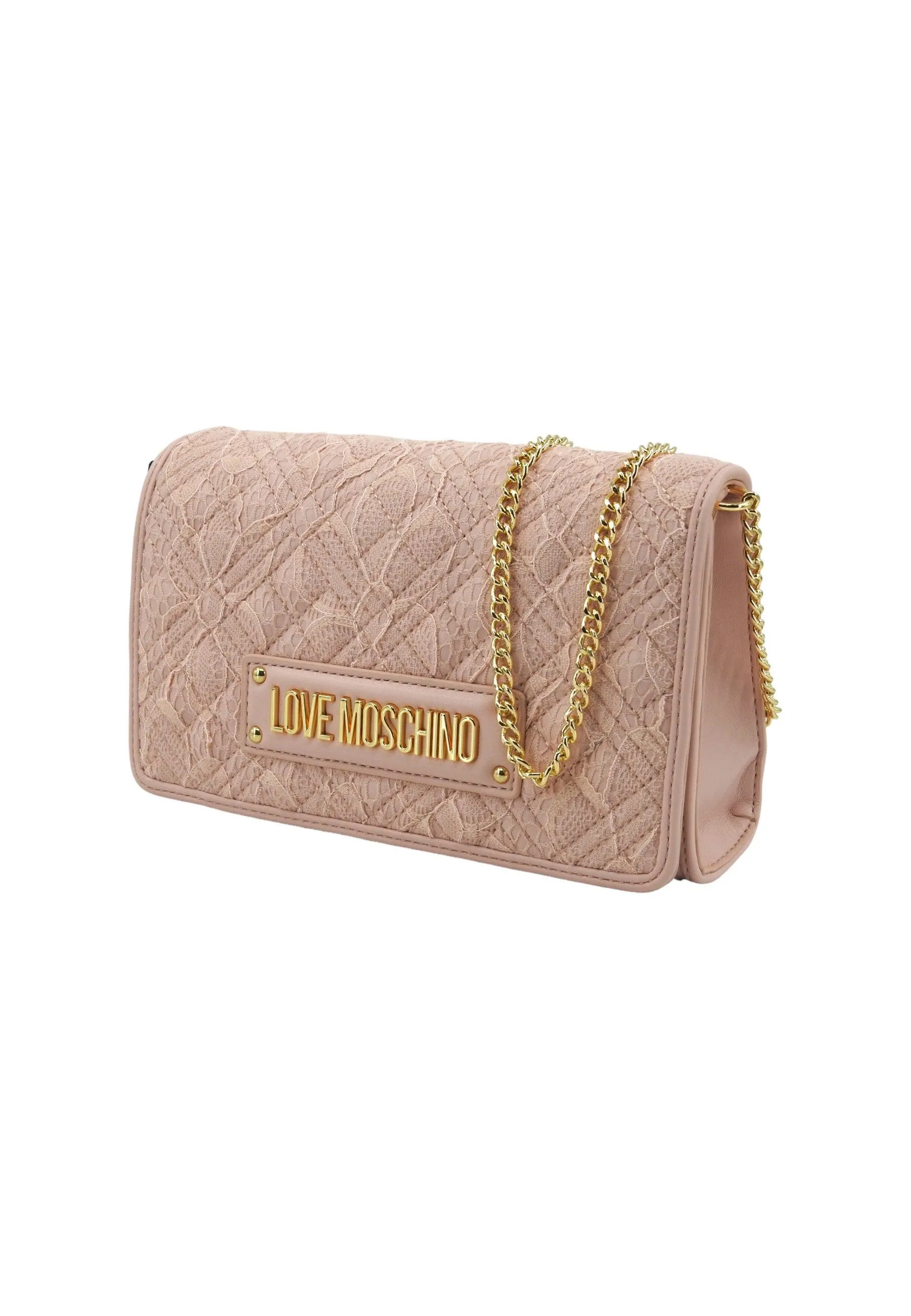 LOVE MOSCHINO Pochette Pizzo Donna Cipria JC4024PP1ILB160A