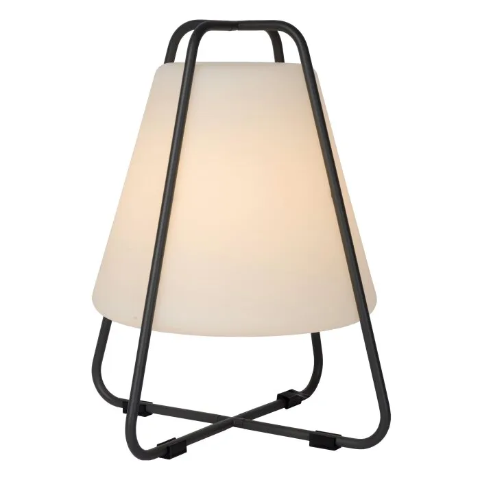 Lucide PYRAMID Lampada da tavolo LED Antracite, 1-Luce