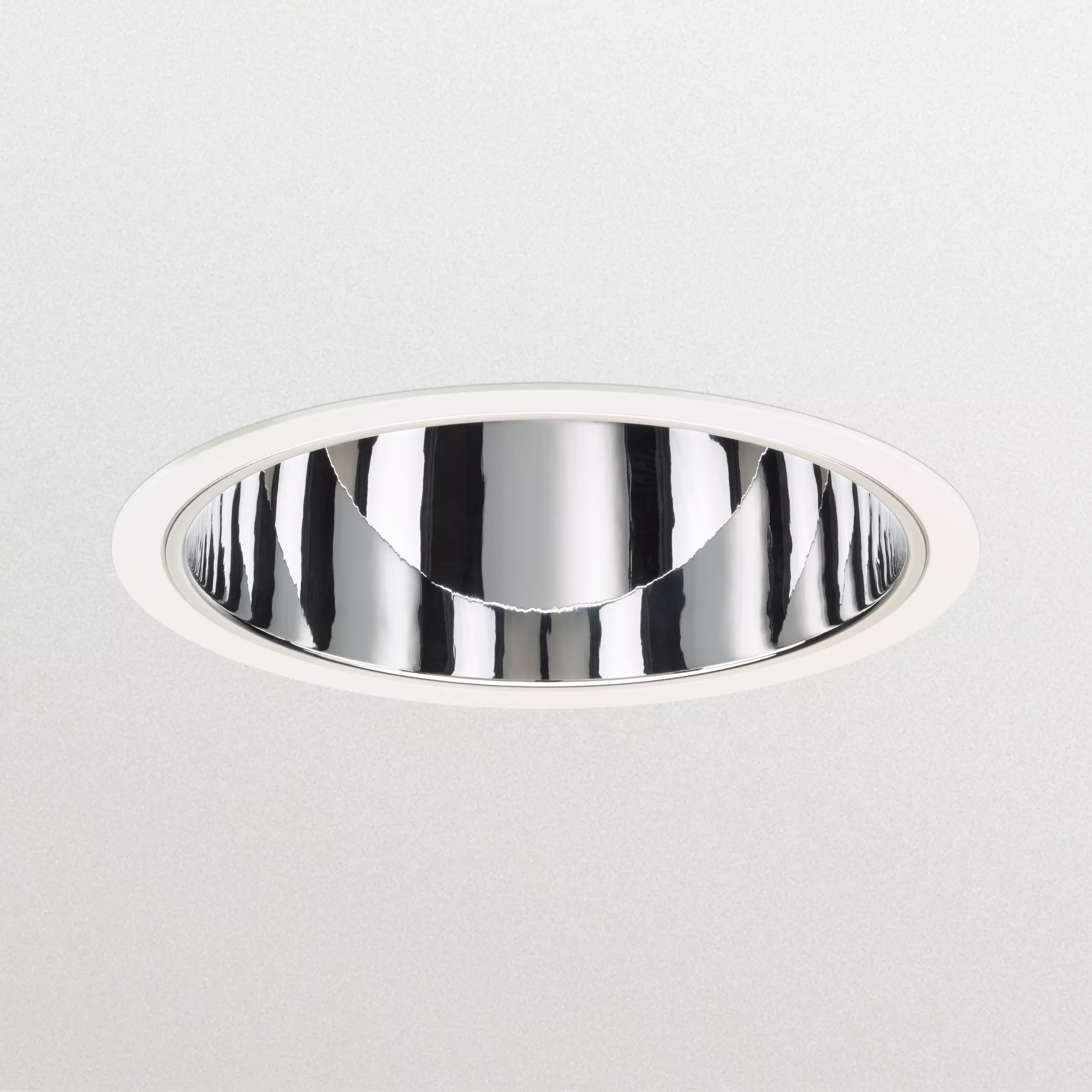 LuxSpace PoE, 16.4 W, D200 mm, 2200 lm, 3000 K, Power over Ethernet, UGR19, Riflettore speculare C, IP20