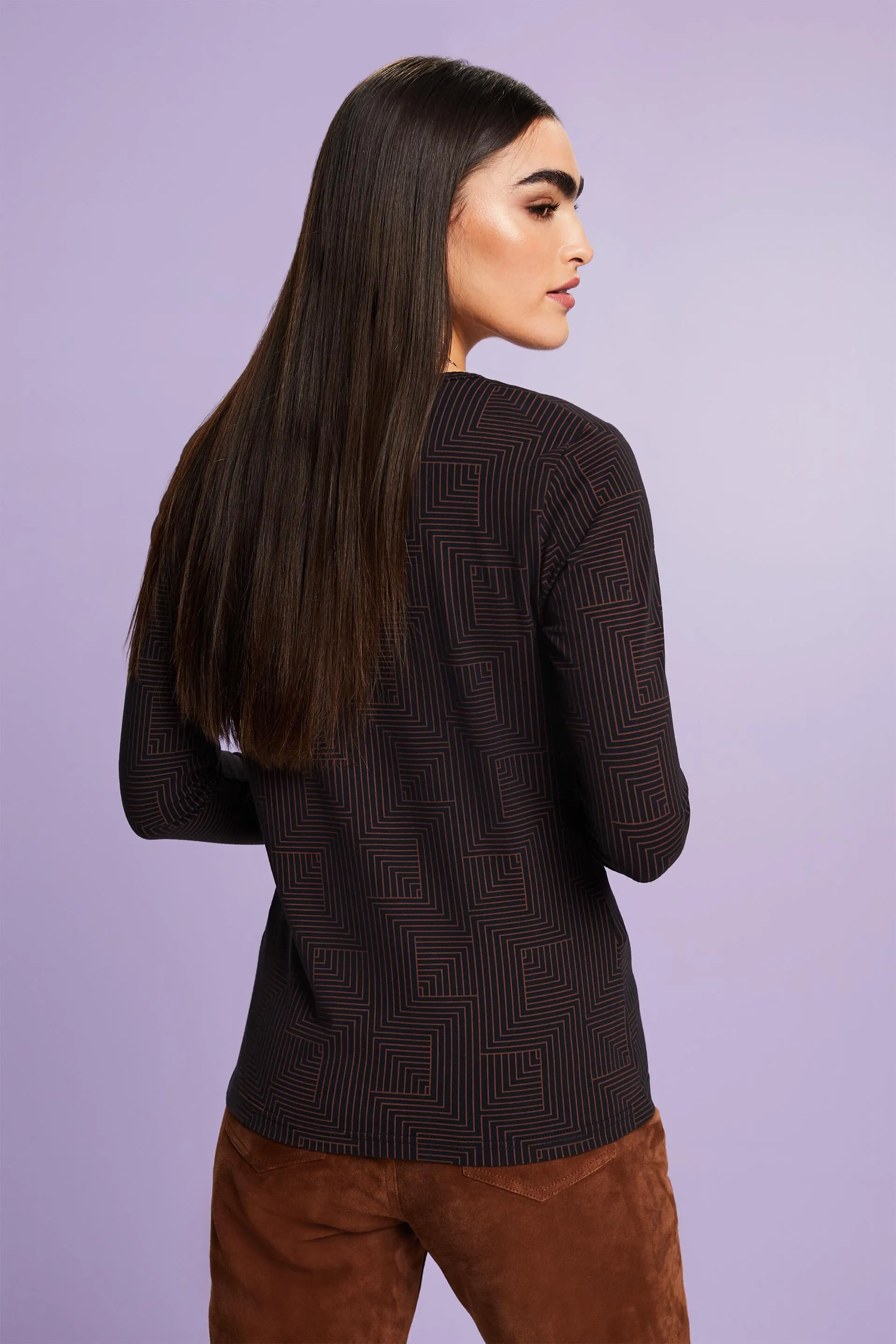 Maglia a manica lunga in cotone