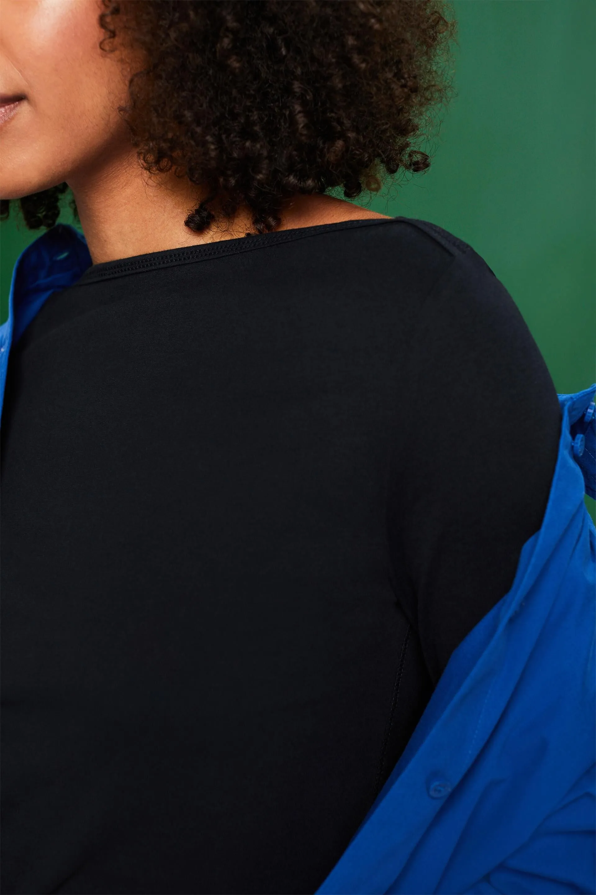 Maglia a maniche lunghe in cotone biologico