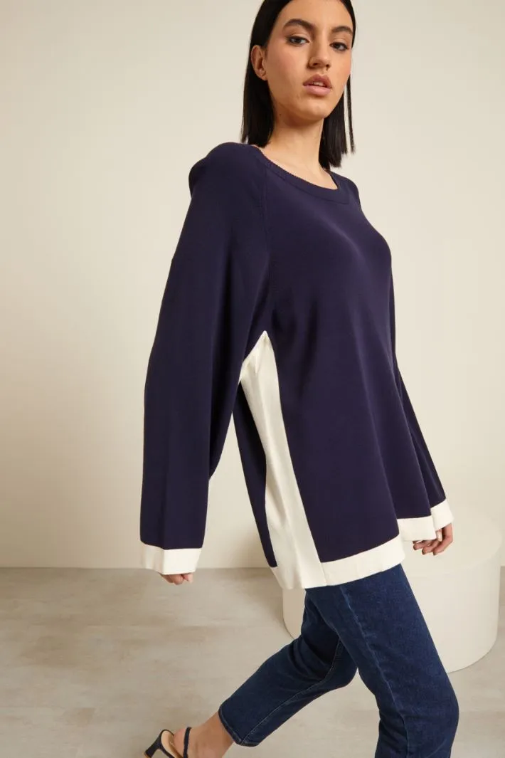 Maglia con maniche ampie