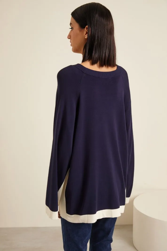 Maglia con maniche ampie