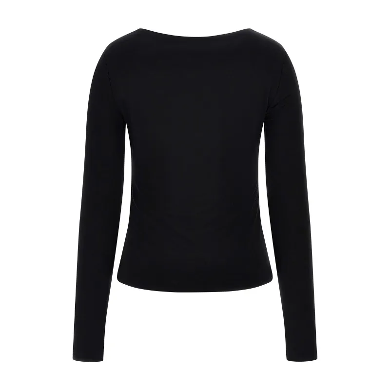 MAGLIA GUESS NERA ELASTICIZZATA